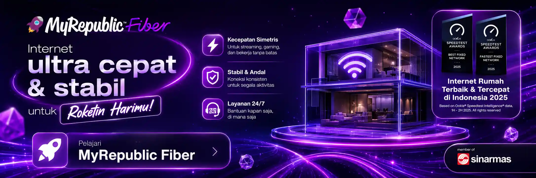 Pasang WiFi Rumah Pekanbaru Kuota Unlimited Tanpa Batasan FUP