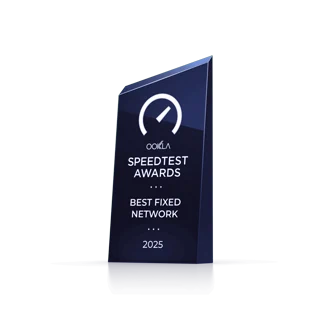 Ookla Best Fixed Network 2025